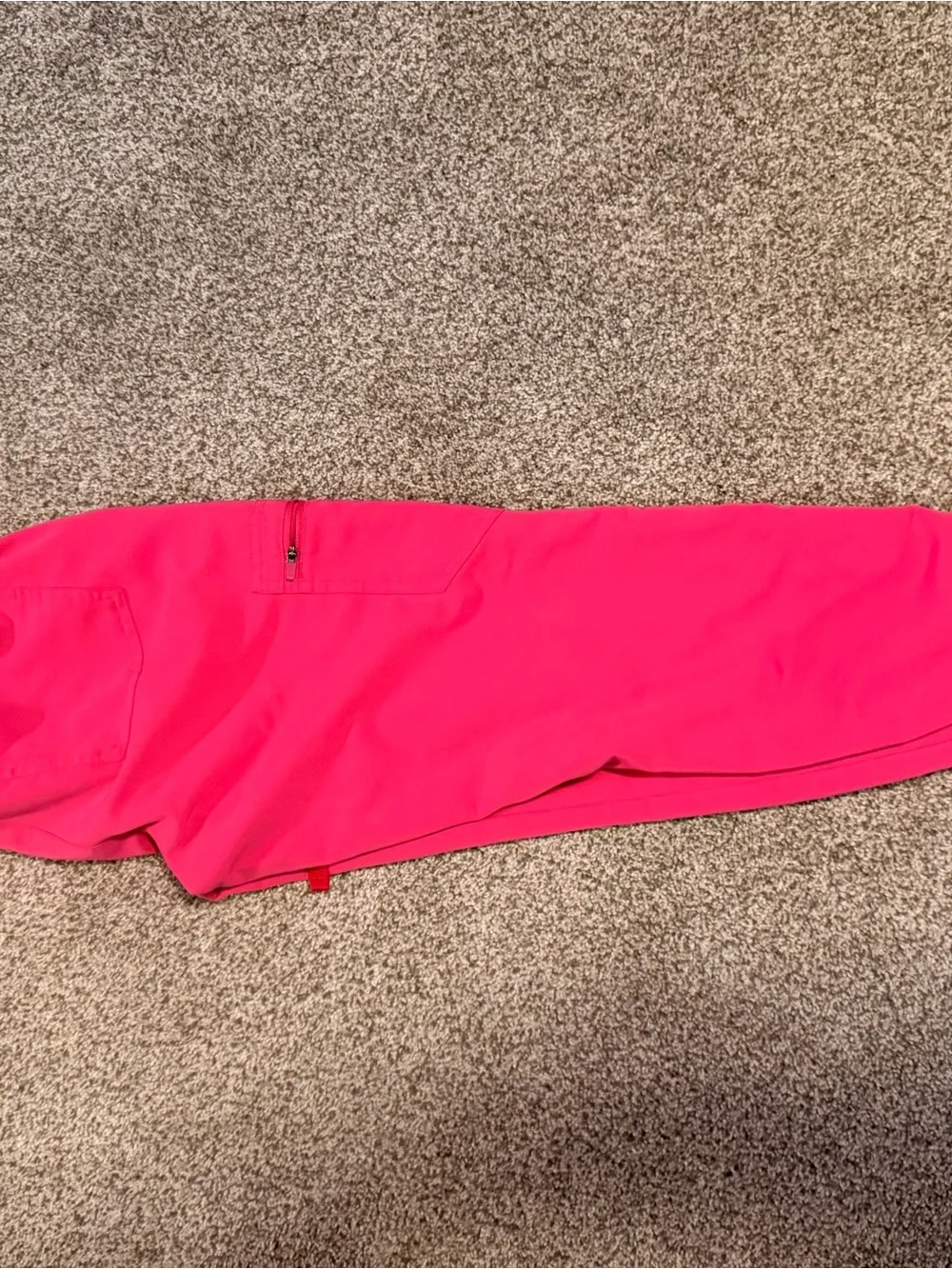 Figs Hot Pink Women's Cargo Jogger Sweatpants